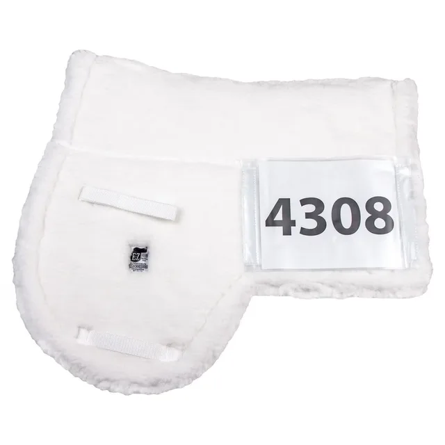 Saddle Pad 24" 21" white
