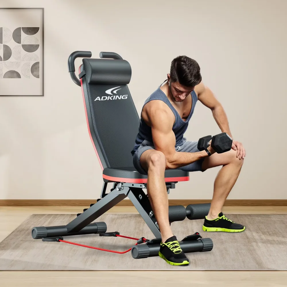 Strength Training 700 lbs adjustable foldable