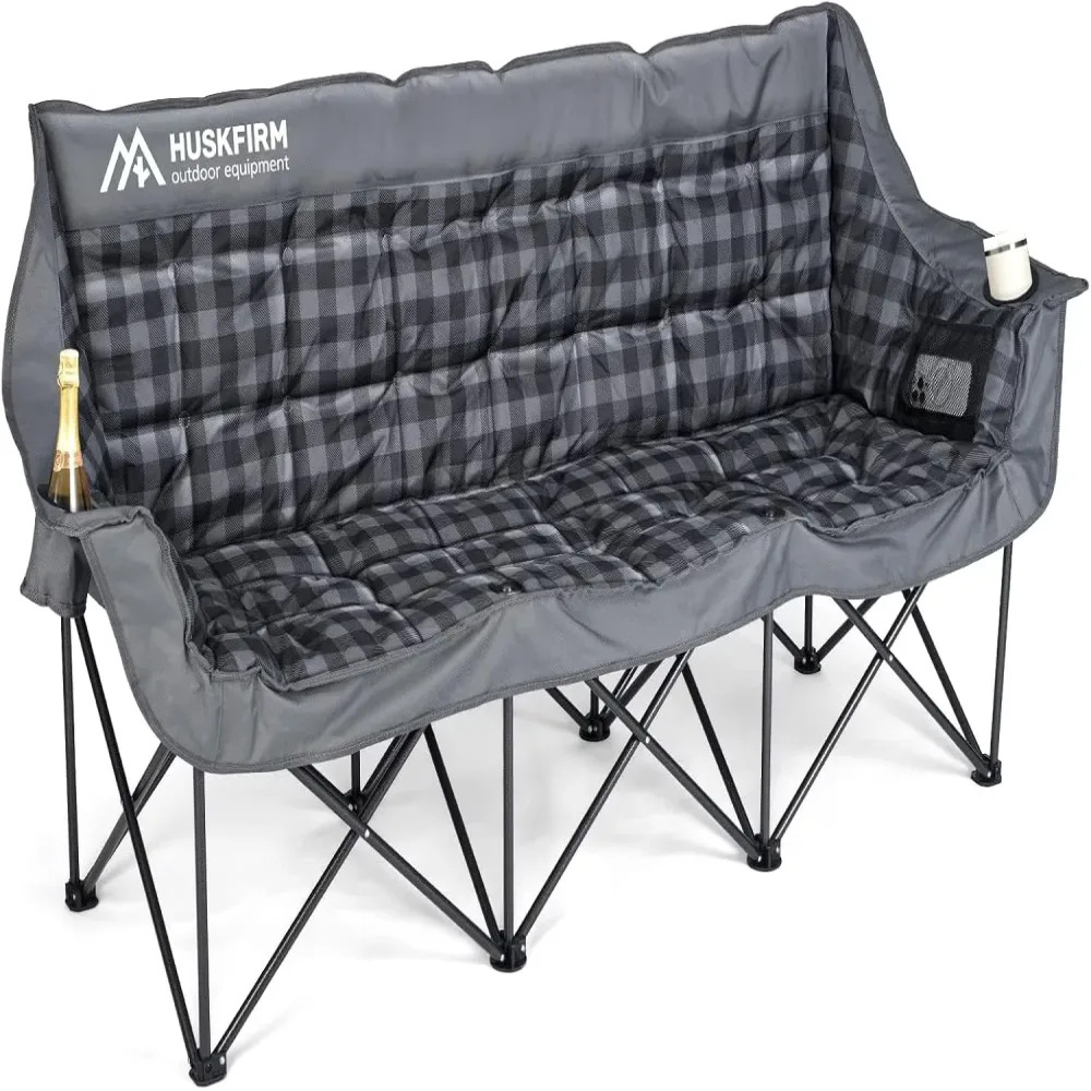 Camp Chair 3 person folding portable