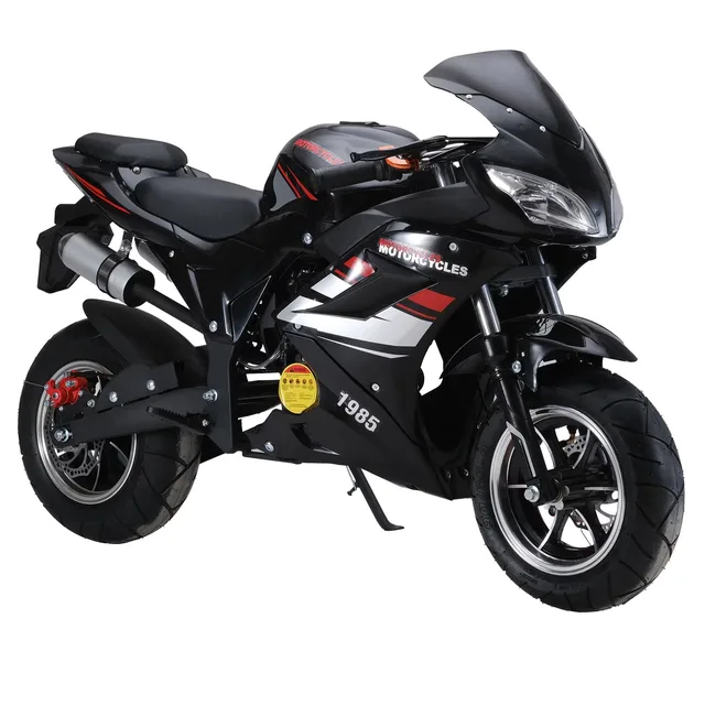 Motorcycle Gas 8 inch black 120cm