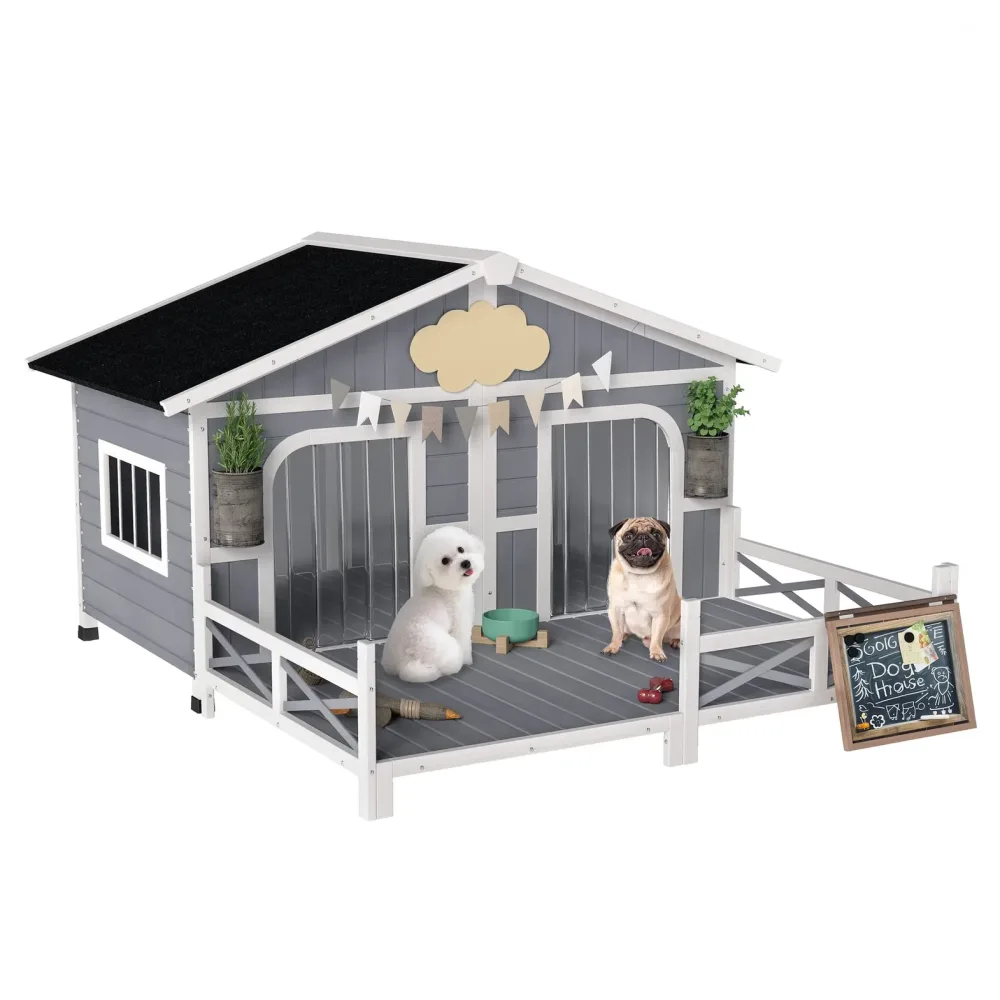 Crates & Gates weatherproof gray 33 lbs