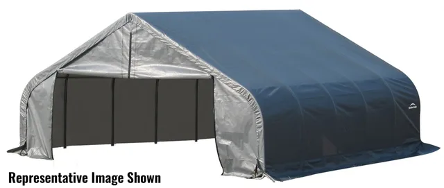 Canopies & Utility 24 ft gray 8 in