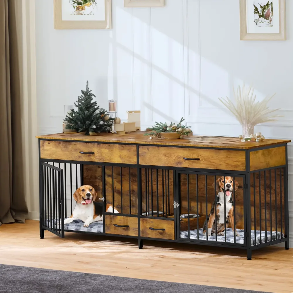 Dog Crate 74.8" 4 inch 22"