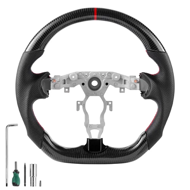 Steering Wheel black 4.25 in 108 mm