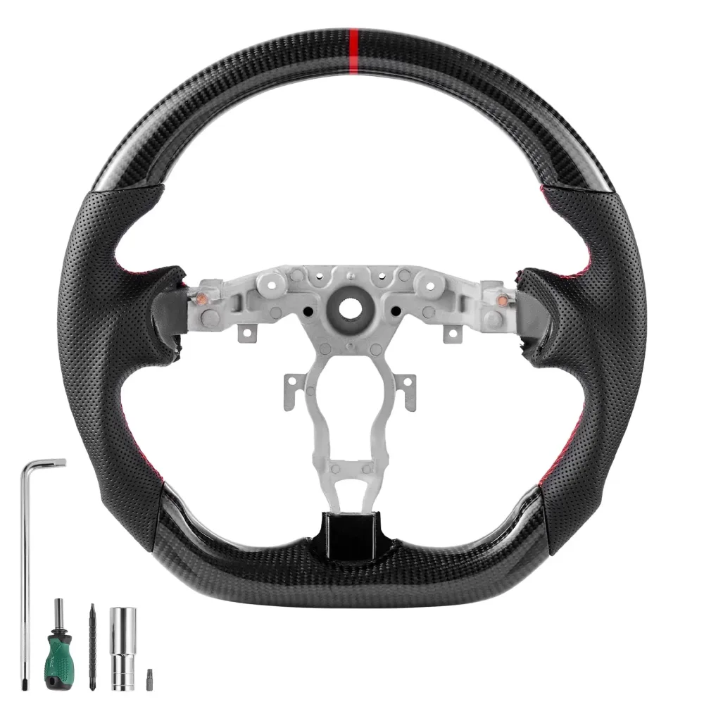 Steering Wheel black 4.25 in 108 mm