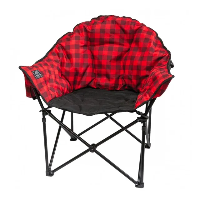 Chair portable red black