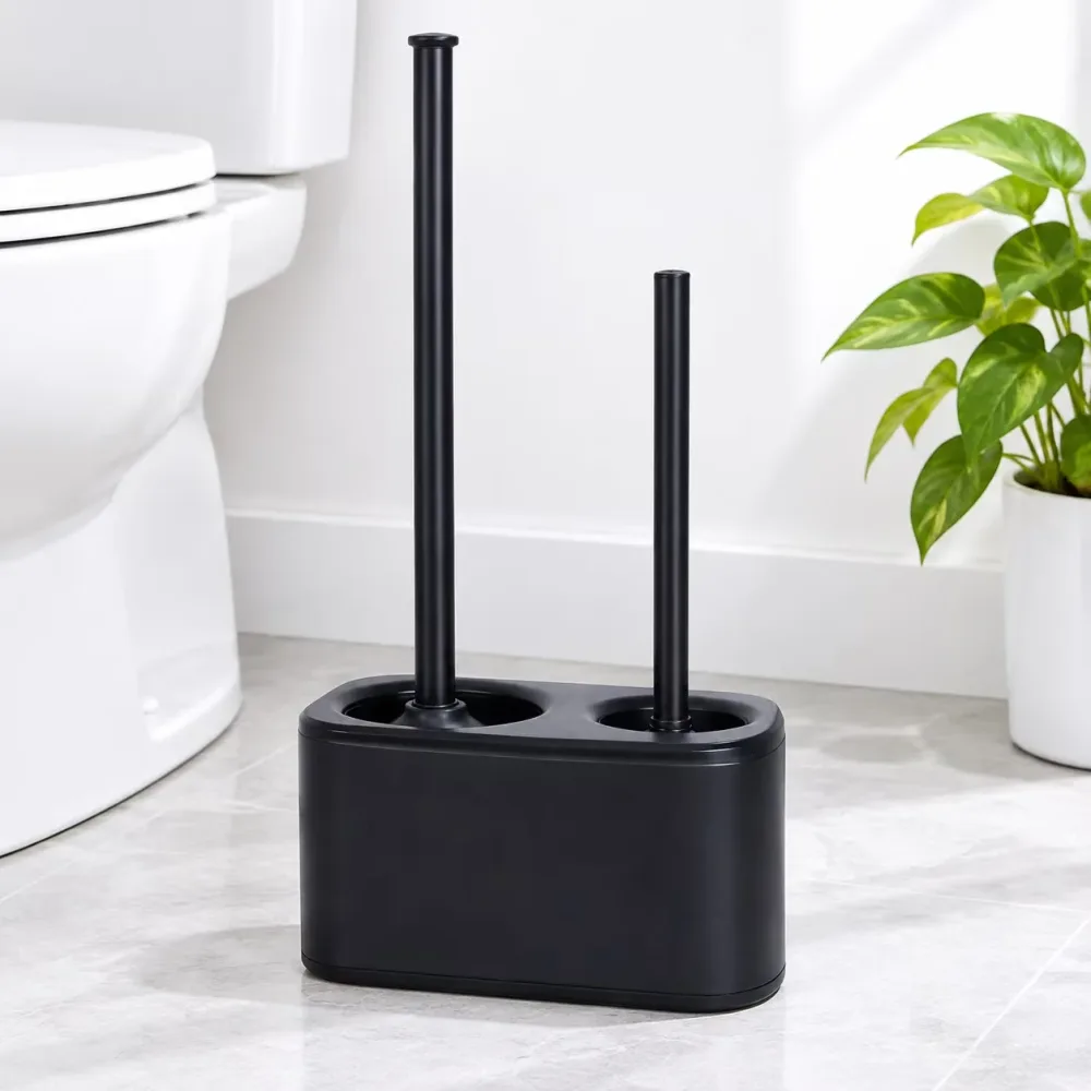 Bathroom black 19.50 inches heavy-duty