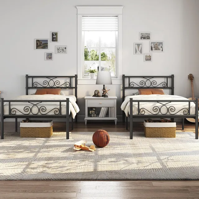 Platform Bed black 350lb 19 lb
