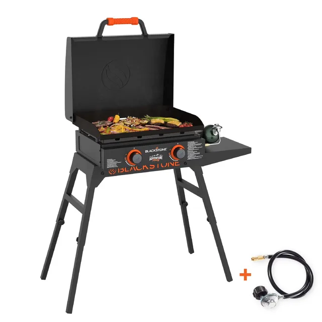 Grill 22 inch gray black