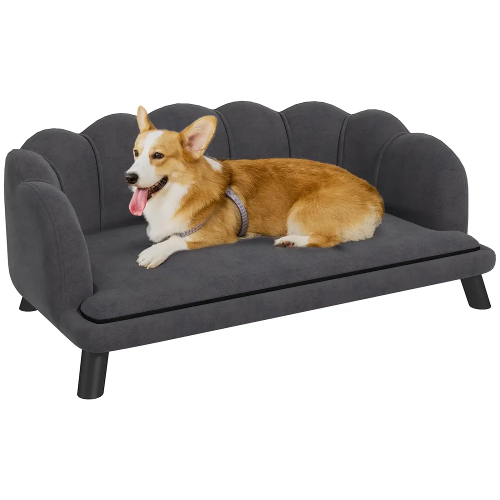 Dog Bed gray grey 70 pound