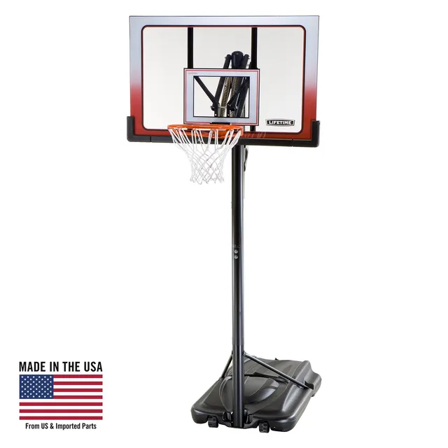 Portable Basketball 52 in 10 feet