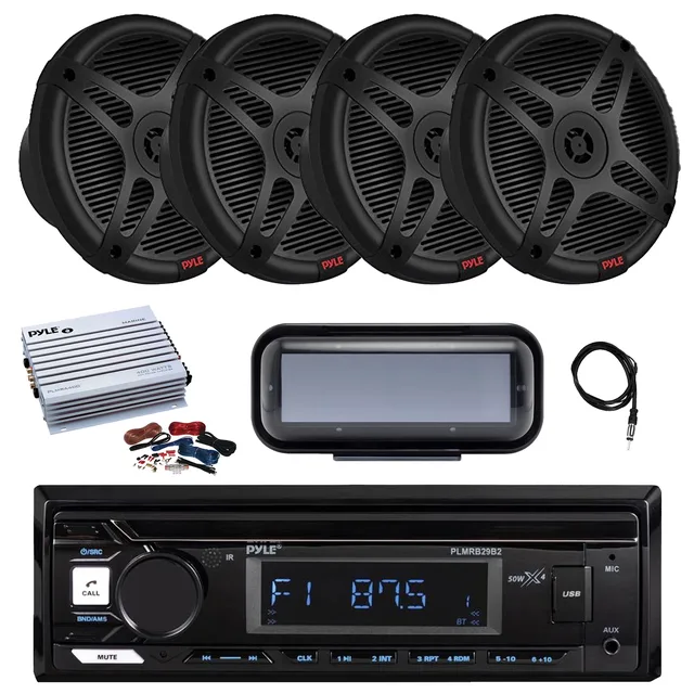 Player Stereo 6.5" 600 watt bluetooth