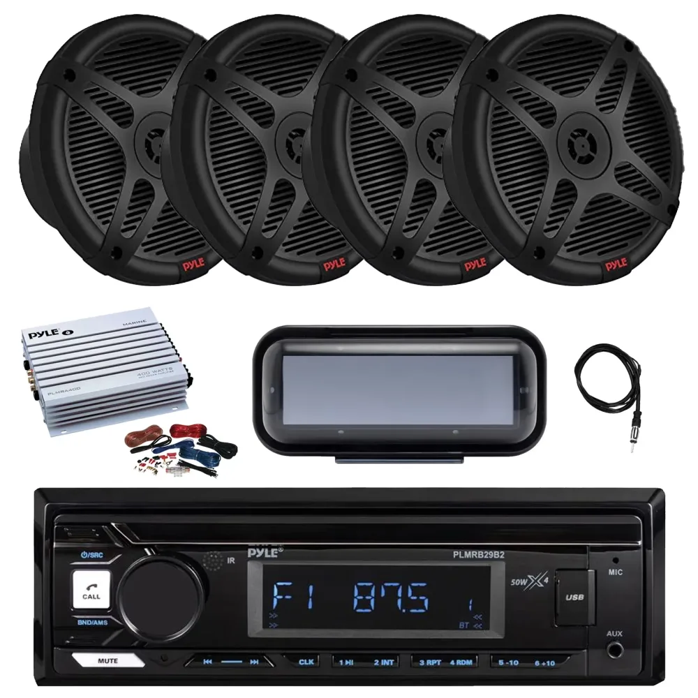 Player Stereo 6.5" 600 watt bluetooth
