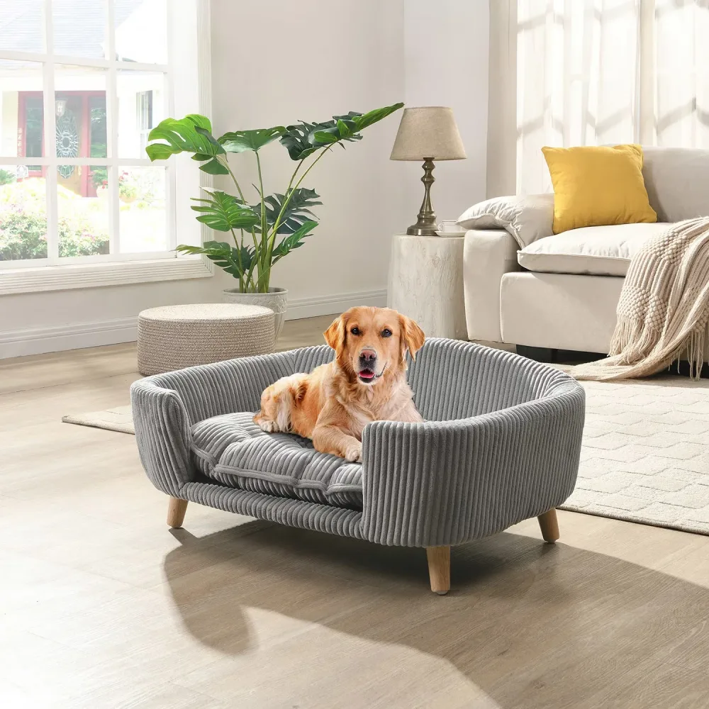 Dog Bed 30" gray 25 lbs