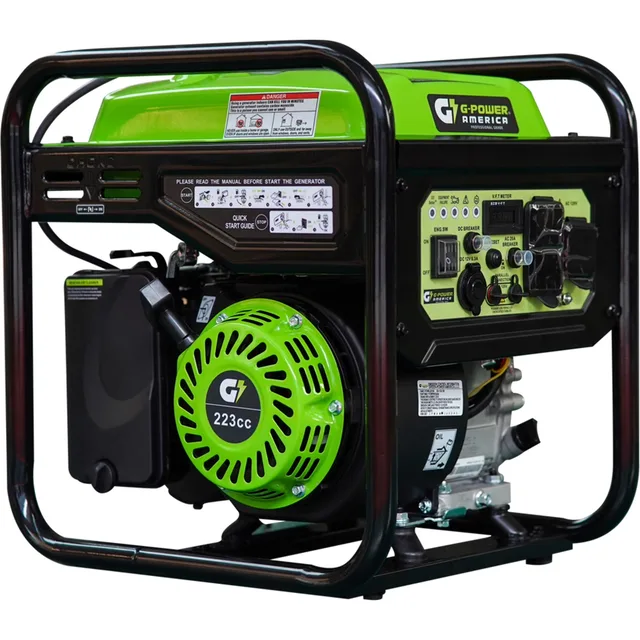 Inverter Generator 4500watts 3700watts green