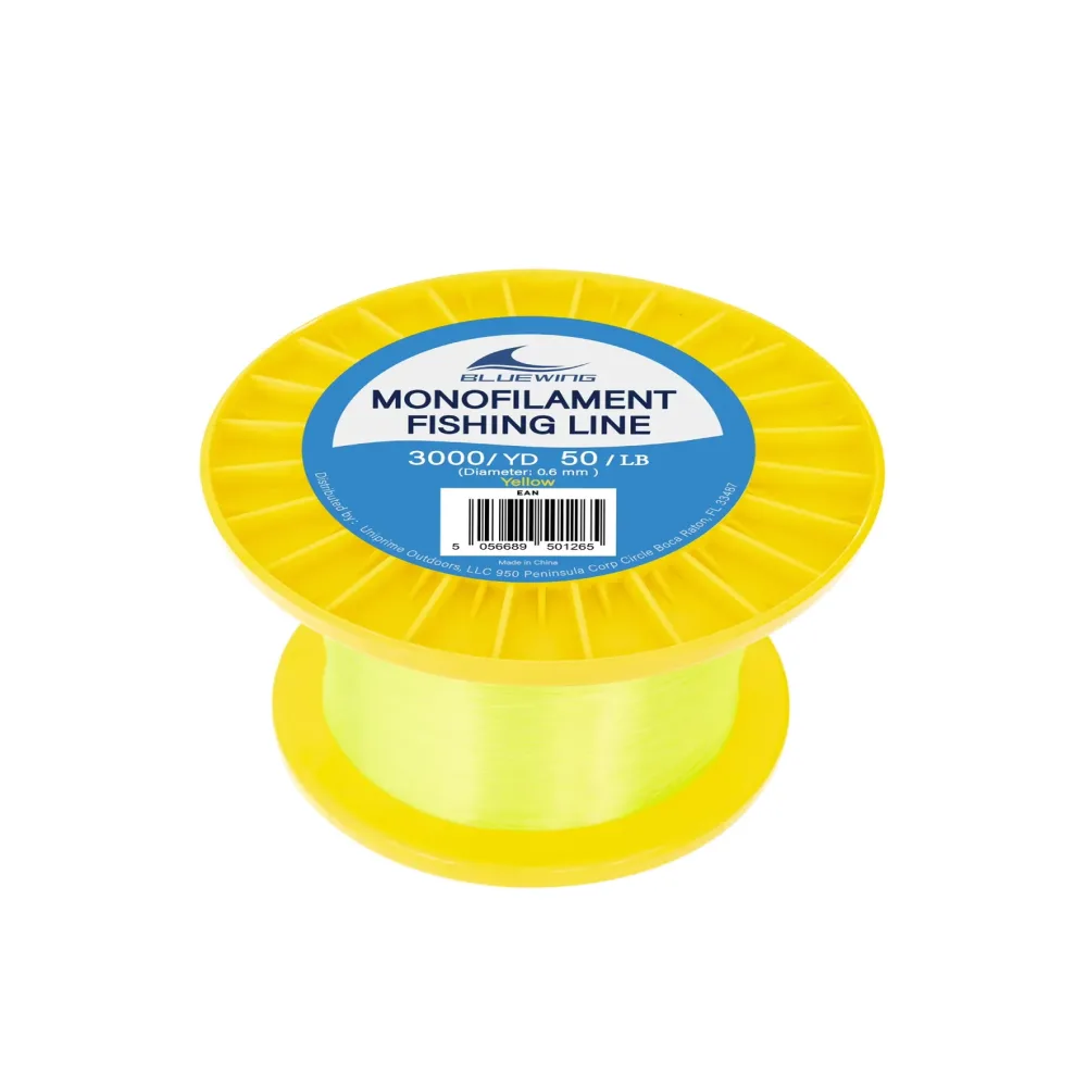 Monofilament Fishing 0.6mm 50lb yellow