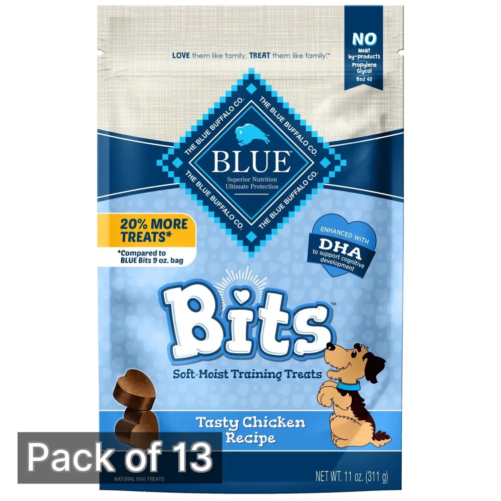 Dog Treats 11 oz blue