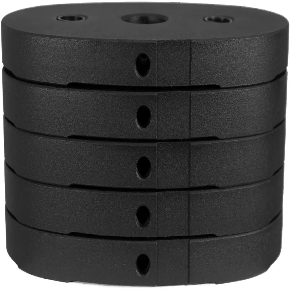 Weight Plates 50 lbs 10 lb black