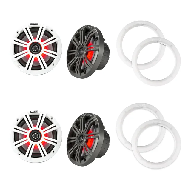 Speaker 6.5" 4 pack led