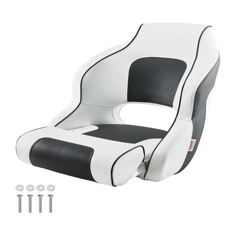 Boat Seat waterproof folding white
