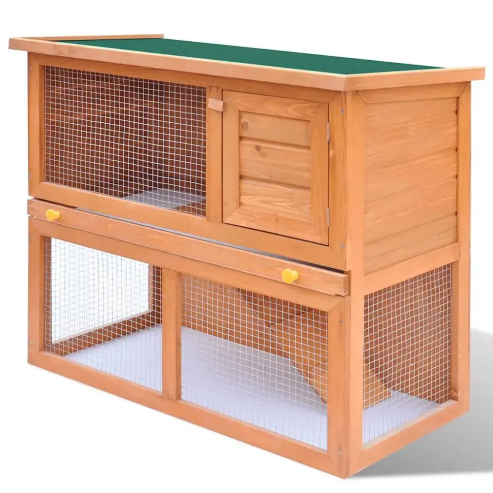 Rabbit Hutch green 80 cm 28 cm