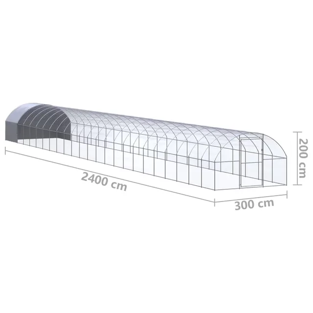 Chicken Coop 9.8' 7' 6'