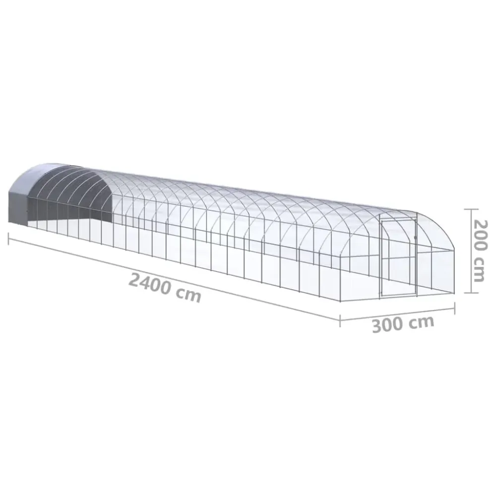 Chicken Coop 9.8' 7' 6'