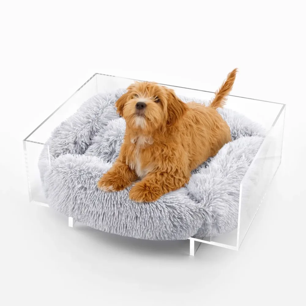 Pet Bed 24" 18" gray