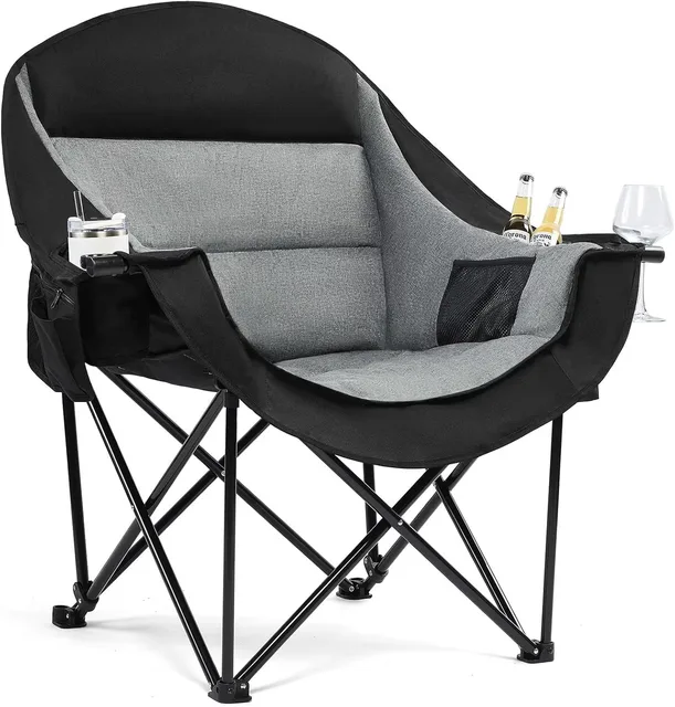 Camp Chair 500lbs folding portable