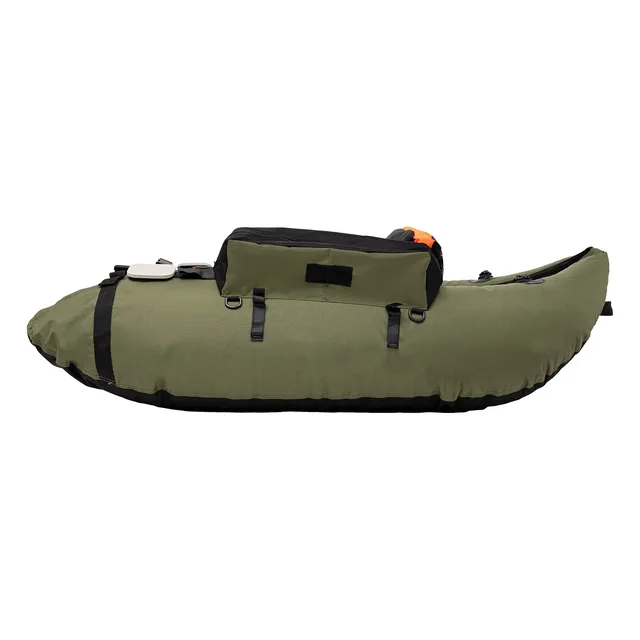 Fishing Boat 286.6 lbs adjustable green