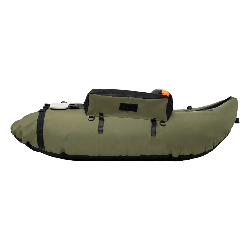 Fishing Boat 286.6 lbs adjustable green