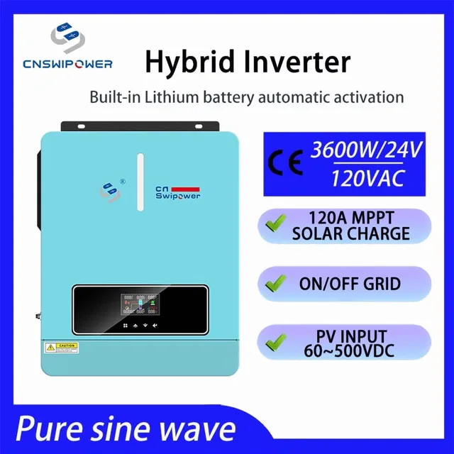 Inverter 3600w 24v 110v