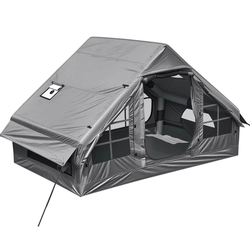 Camping Tent 2-4 people waterproof gray