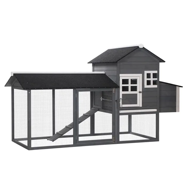 Chicken Coop 84" gray 36"
