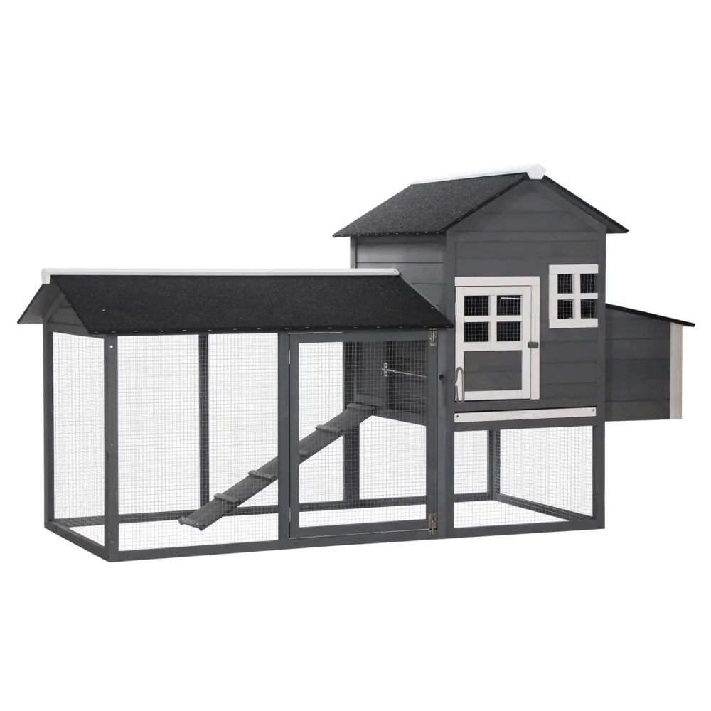 Chicken Coop 84" gray 36"
