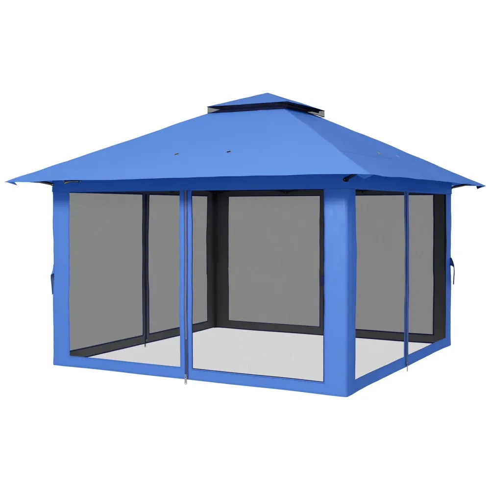Instant Canopy 13' blue 112 lbs