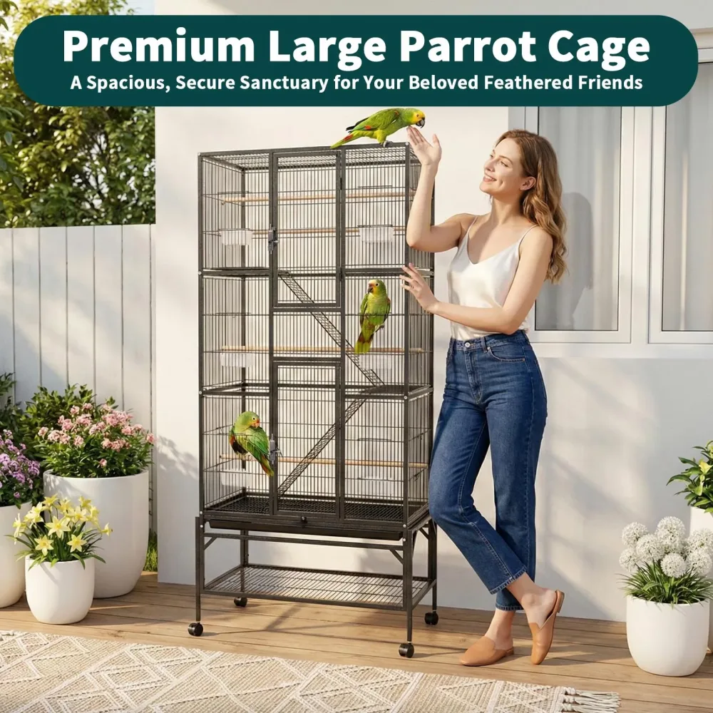 Bird Cage 5in 69.5 in 8 in