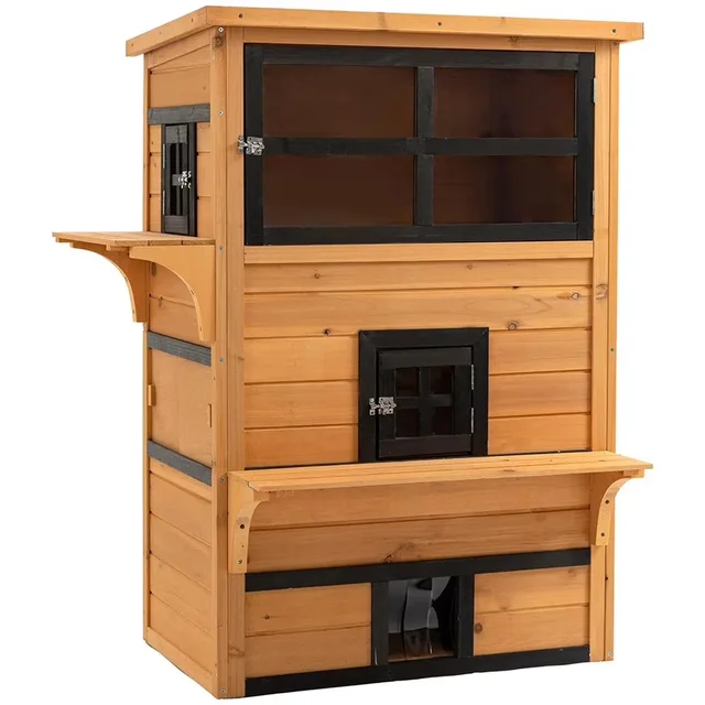 Crate Kennel yellow black 10 lbs