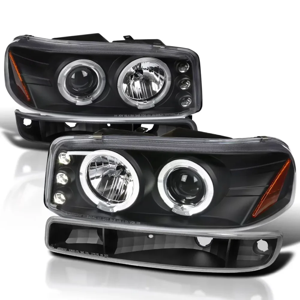 Projector Headlights led black waterproof