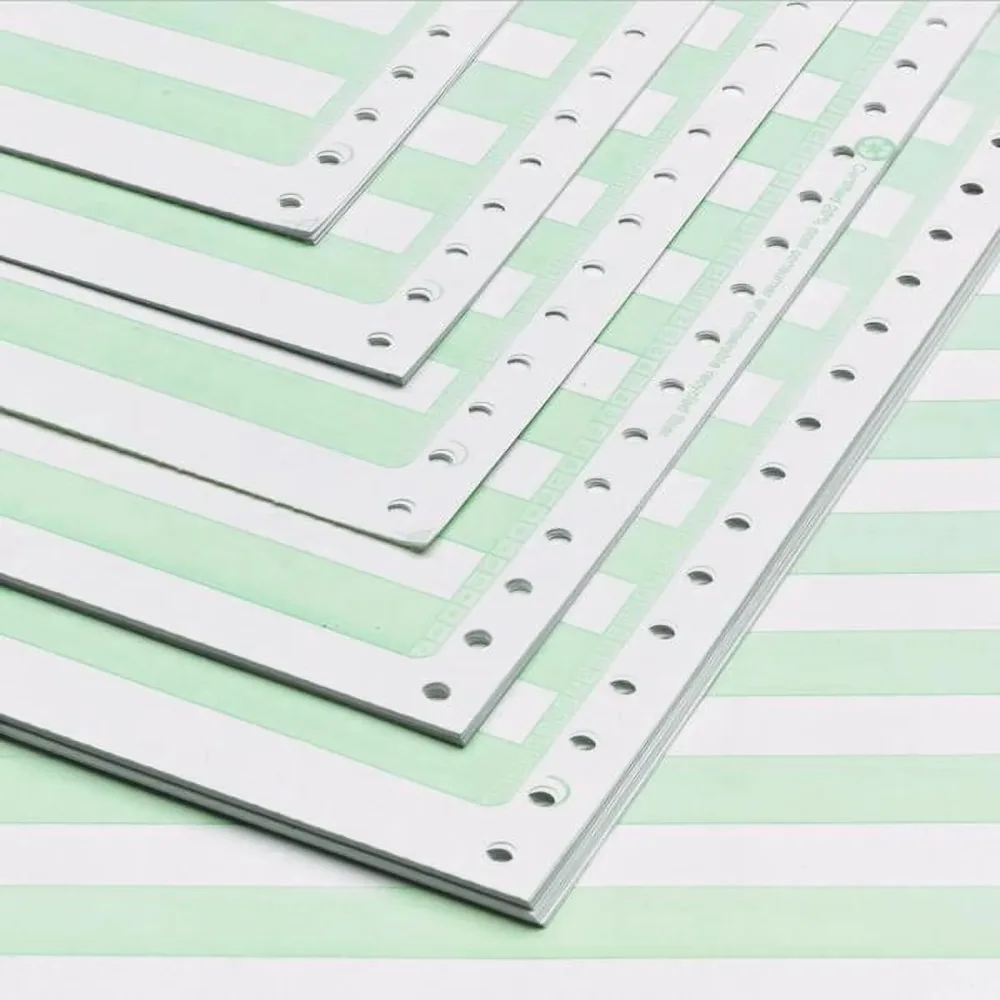 Continuous Paper 20lb green 8"