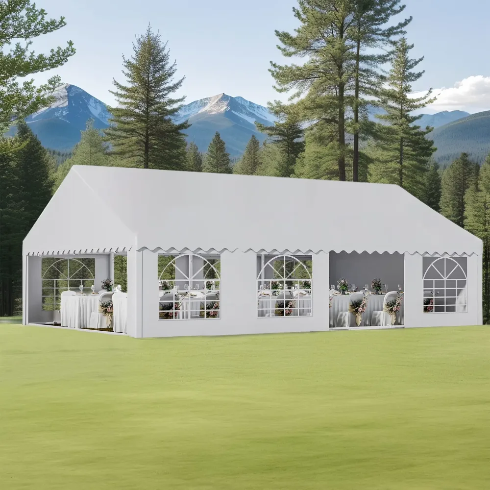 Gazebo Canopy 20' 30' white