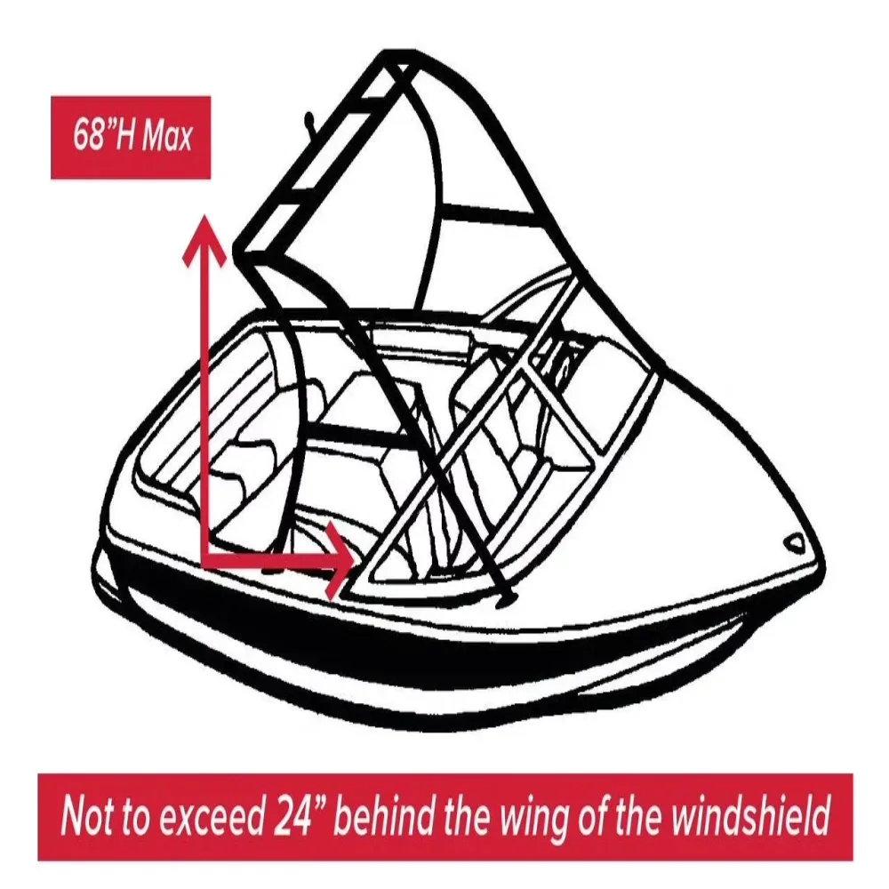 Boat Cover 102 inches 23 foot 6 inch