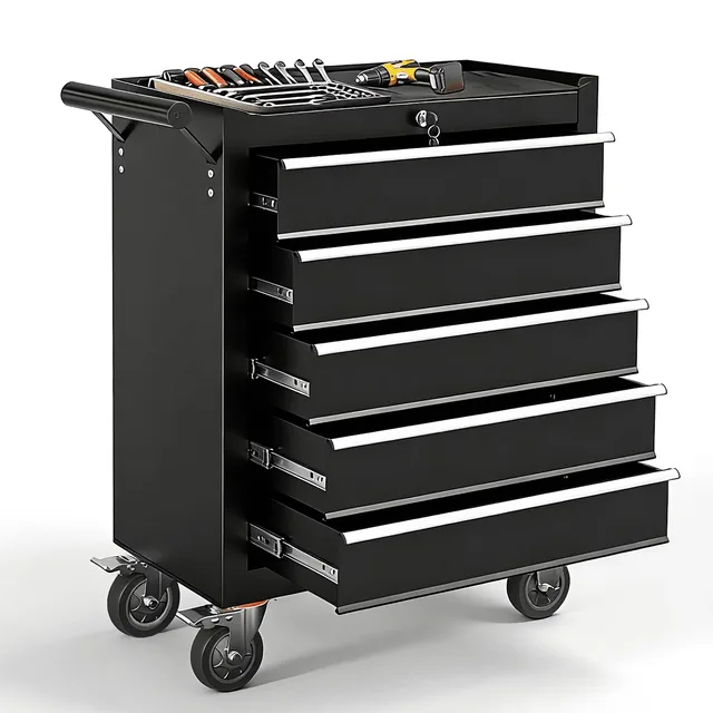 Tool Box black 4" 20.8'