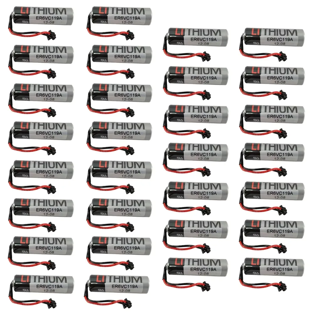 Lithium Battery 3.6v rechargeable black