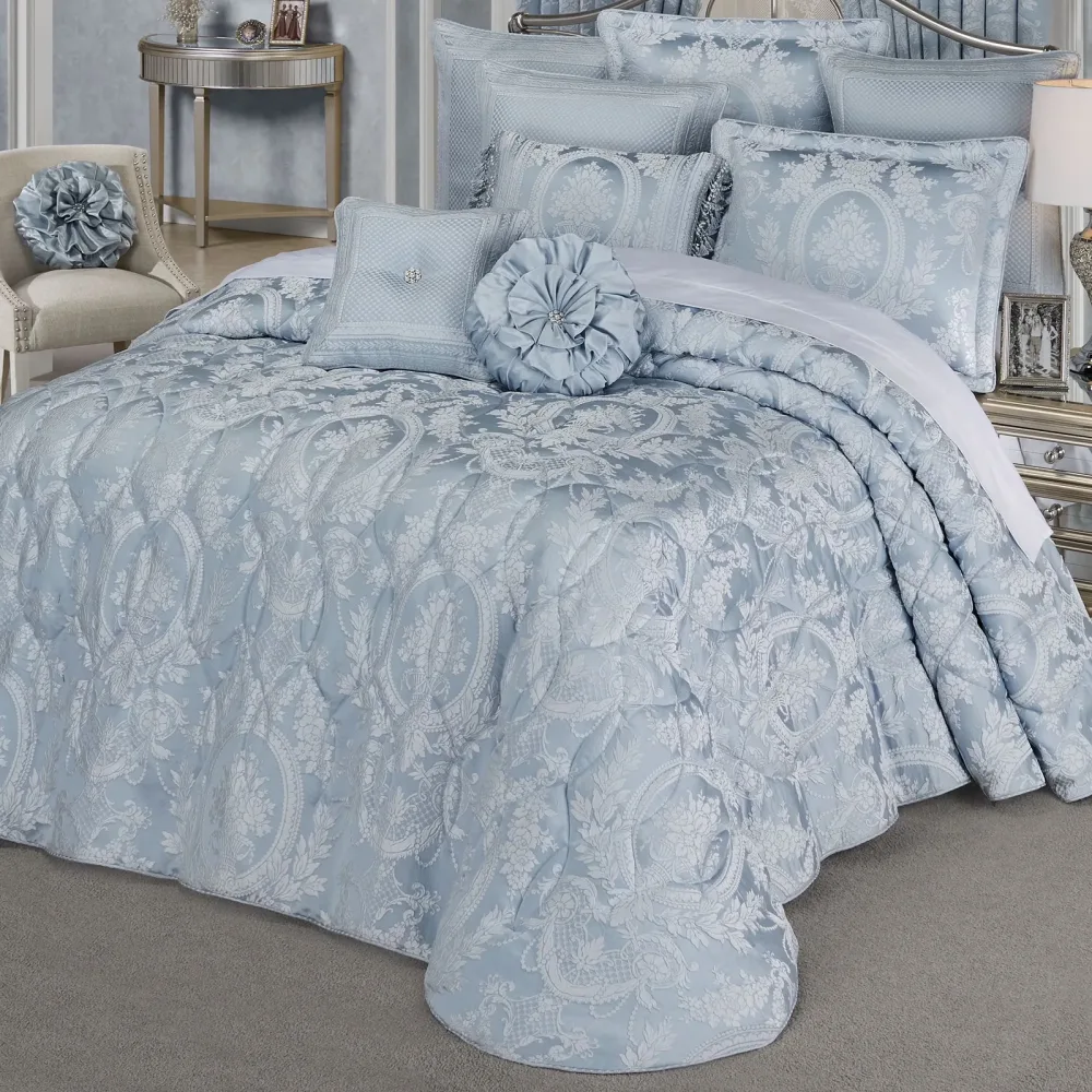 Bedding blue 24" 108"