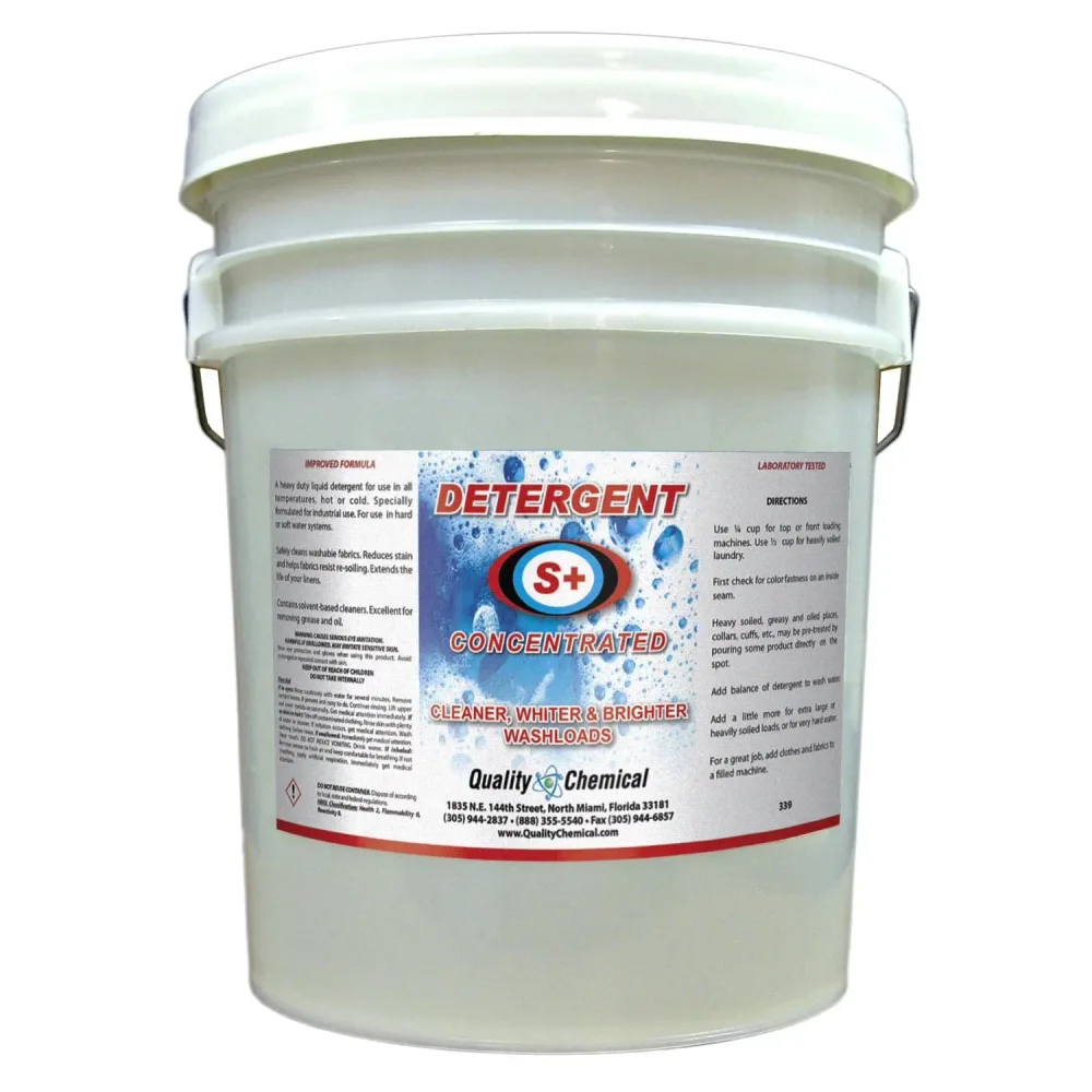 Laundry Detergent 5 gallon tan