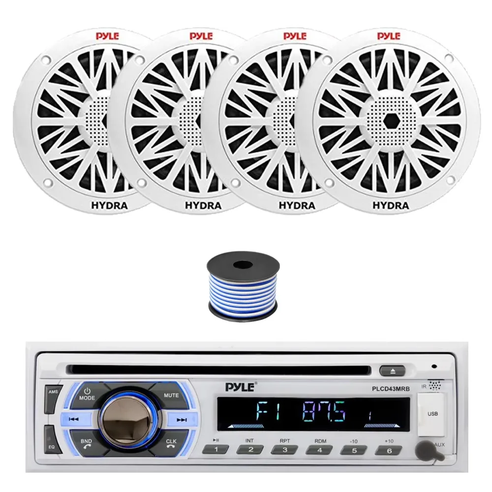 Stereo Receiver 8" 300 watt bluetooth