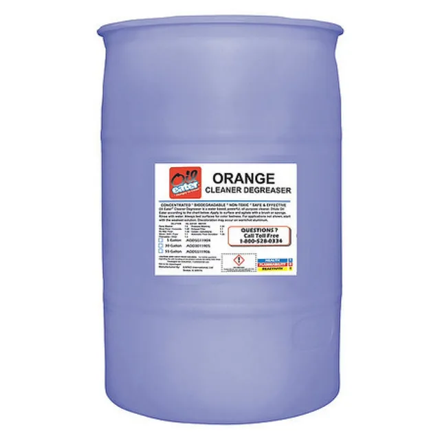 Cleaner Degreaser 55 gallon orange