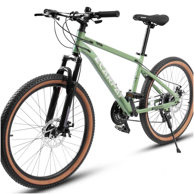 Mountain Bike 24 inch green 9"