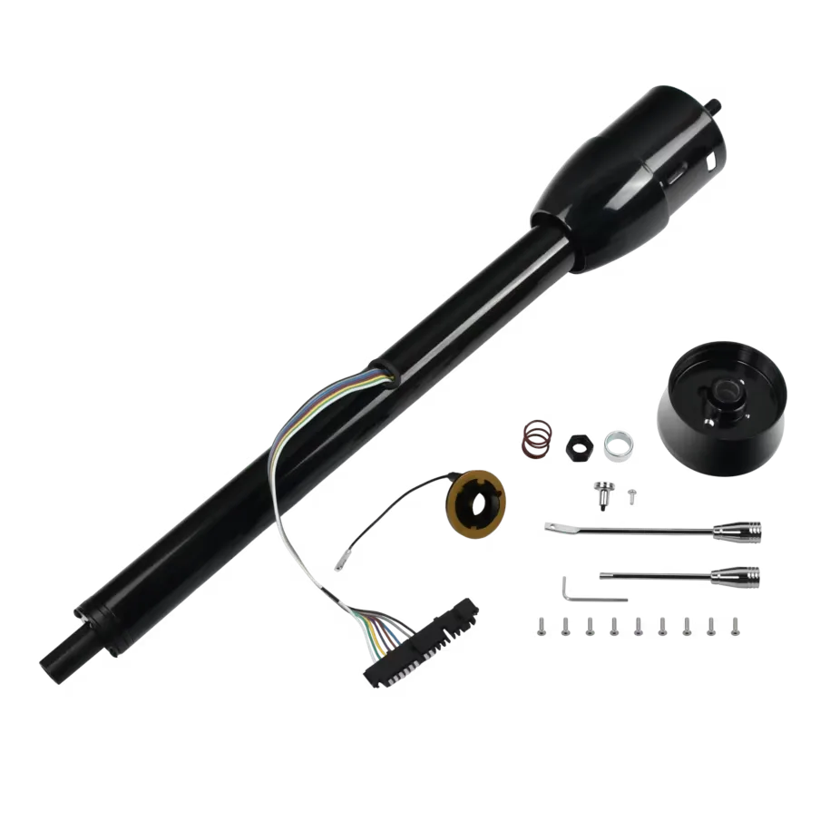 Steering Column 30" black 2"
